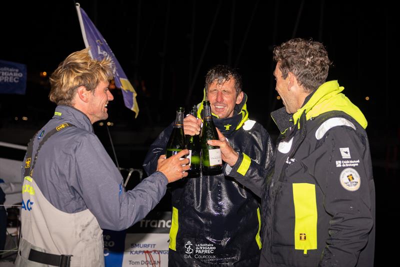 Ireland's Tom Dolan (Smurfit Kappa-Kingspan) wins 55th La Solitaire du Figaro Paprec overall photo copyright Alexis Courcoux taken at  and featuring the Figaro class