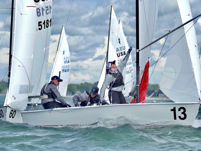 2024 Lightning North American Championship photo copyright Kathleen Tocke Media taken at Buffalo Canoe Club and featuring the Lightning class