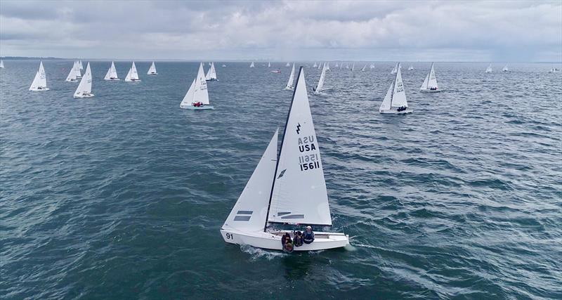 2024 Lightning North American Championship photo copyright Kathleen Tocke Media taken at Buffalo Canoe Club and featuring the Lightning class