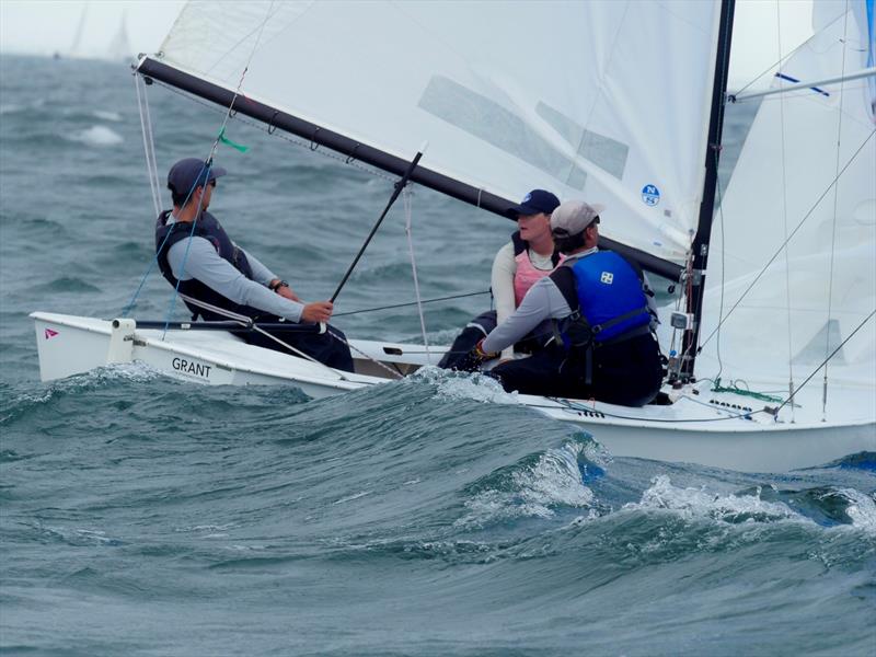 2024 Lightning North American Championship photo copyright Kathleen Tocke Media taken at Buffalo Canoe Club and featuring the Lightning class