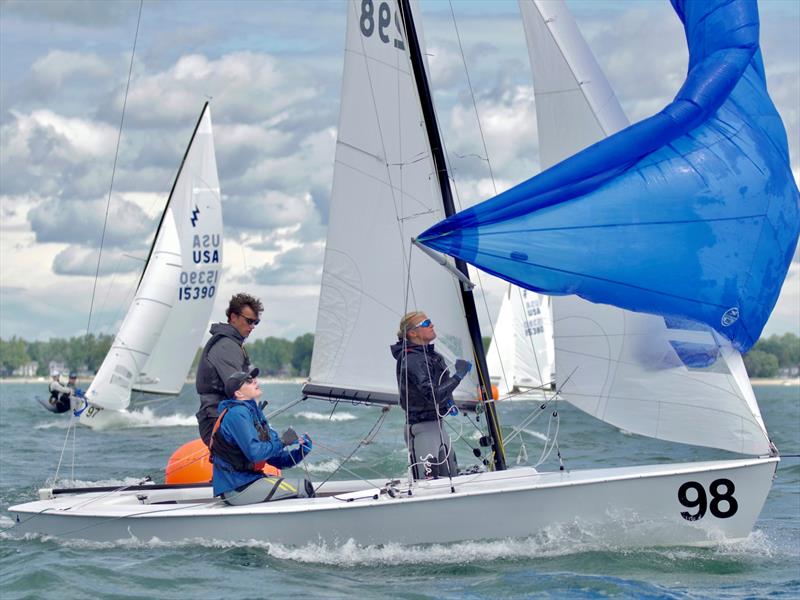 2024 Lightning North American Championship photo copyright Kathleen Tocke Media taken at Buffalo Canoe Club and featuring the Lightning class