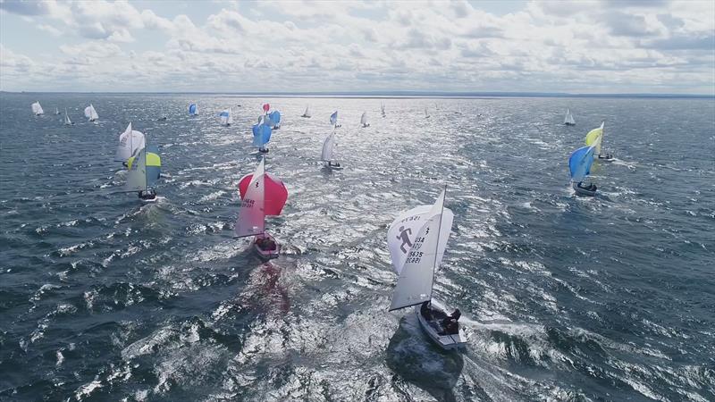 2024 Lightning North American Championship photo copyright Kathleen Tocke Media taken at Buffalo Canoe Club and featuring the Lightning class