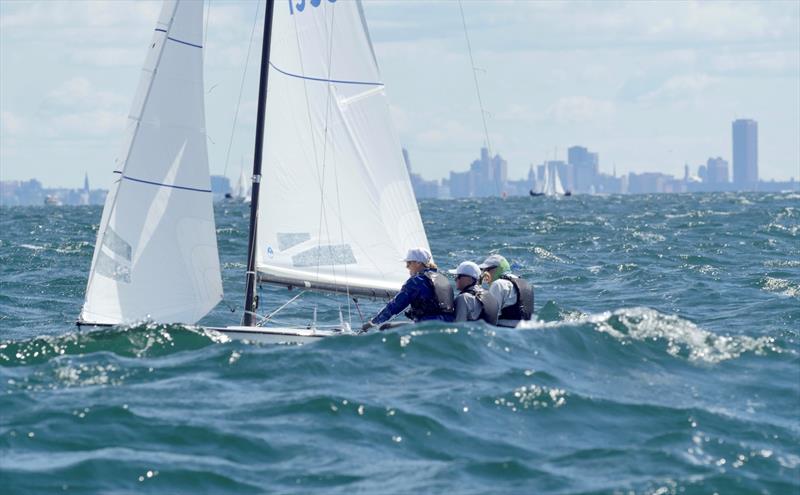 2024 Lightning North American Championship photo copyright Kathleen Tocke Media taken at Buffalo Canoe Club and featuring the Lightning class