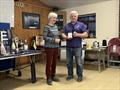 Simon Hopkins finishes 3rd in the Lightning 368 Rum & Mince Pie Open at West Oxfordshire Sailing Club © John Butler