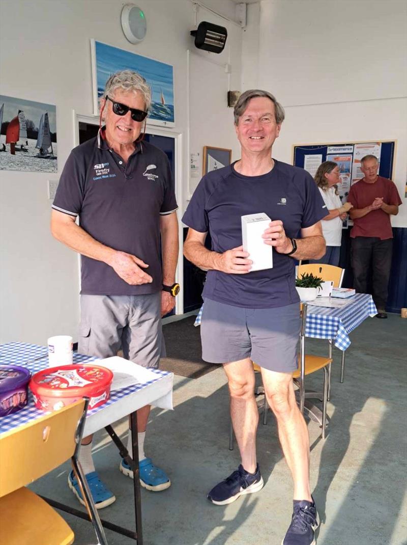 Andrew Yulle finishes 3rd in the Noble Marine Lightning 368 Inlands at Oxford photo copyright Margaret Humphries taken at Oxford Sailing Club and featuring the Lightning 368 class