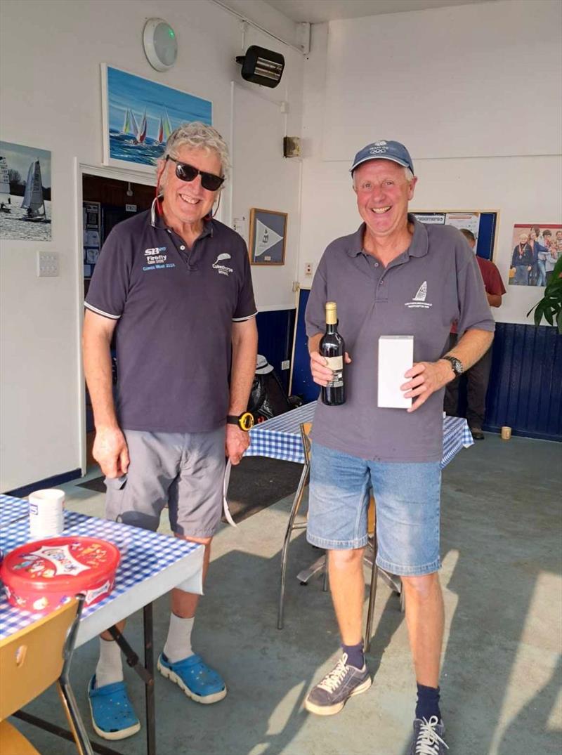 Jeremy Copper finishes 5th in the Noble Marine Lightning 368 Inlands at Oxford photo copyright Margaret Humphries taken at Oxford Sailing Club and featuring the Lightning 368 class