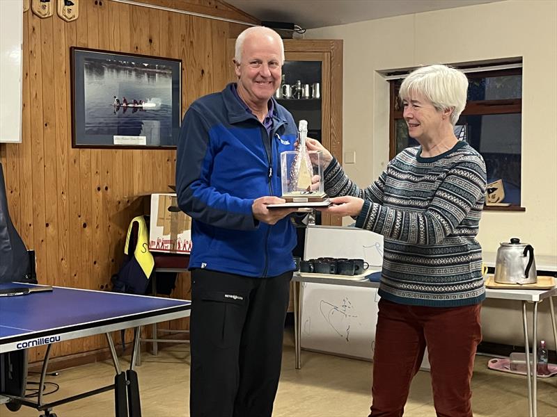 Jeremy Cooper - 1st Travellers Trophy Series - Lightning 368 Rum & Mince Pie Open at West Oxfordshire Sailing Club - photo © John Butler