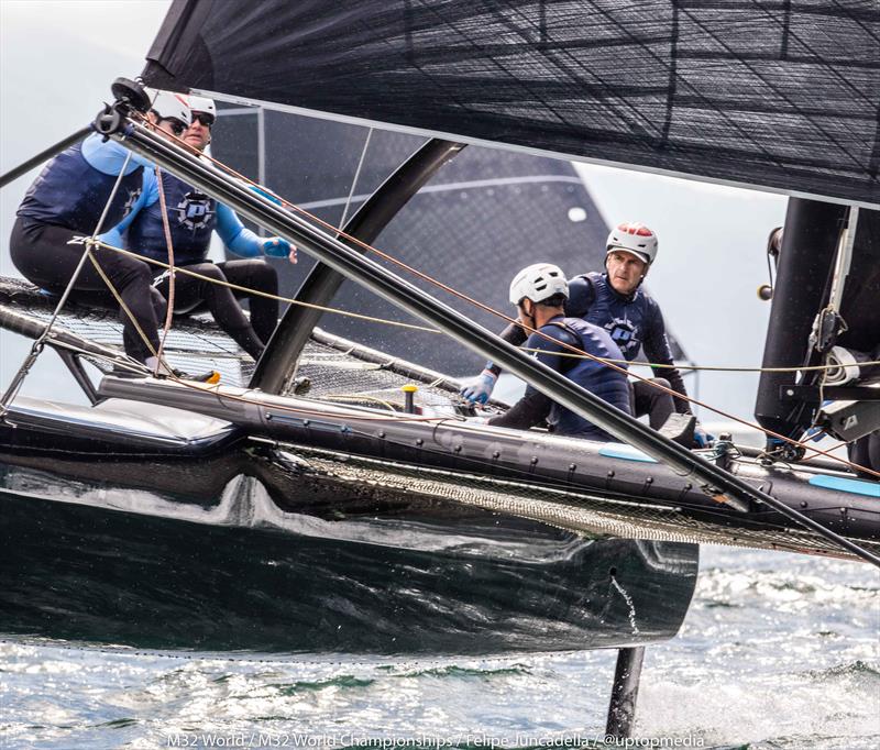 M32 World Championship at Lake Garda, Italy photo copyright M32World / Felipe Juncadella / @uptopmedia taken at Fraglia Vela Riva and featuring the M32 class