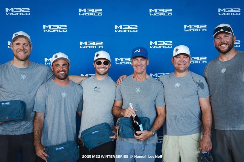 2025 M32 Miami Winter Series photo copyright Hannah Lee Noll taken at Shake-A-Leg Miami and featuring the M32 class