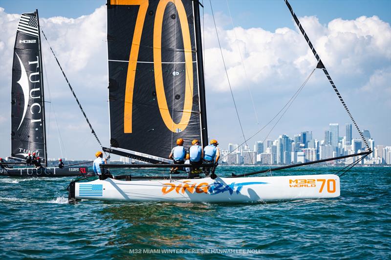 Dingbat - M32 Miami Winter Series photo copyright Hannah Lee Noll taken at  and featuring the M32 class