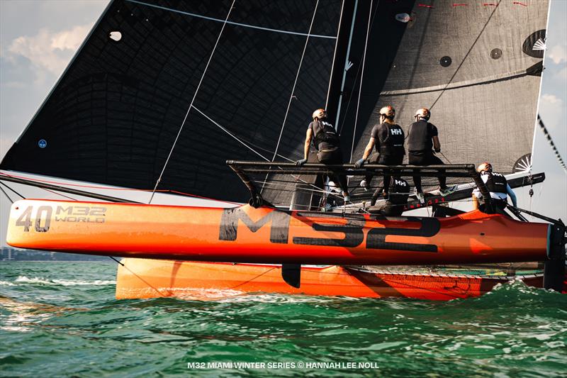 German Coast Guard, Erik Heil - M32 Miami Winter Series - photo © Hannah Lee Noll