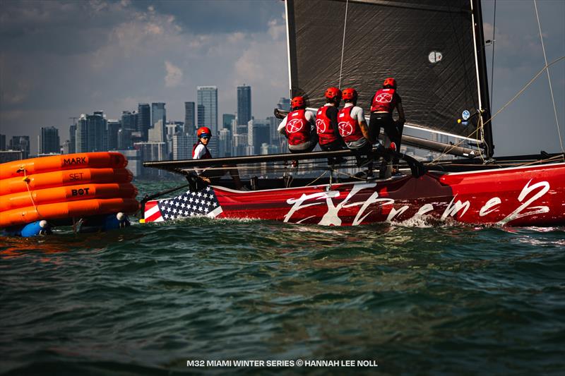 Extreme2, Christina Sakellaris - M32 Miami Winter Series photo copyright Hannah Lee Noll taken at  and featuring the M32 class