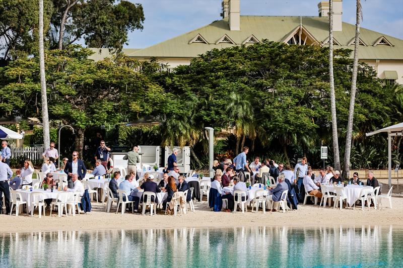 ASMEX 2024 Conference Lunch by the Lagoon photo copyright Salty Dingo taken at  and featuring the Marine Industry class