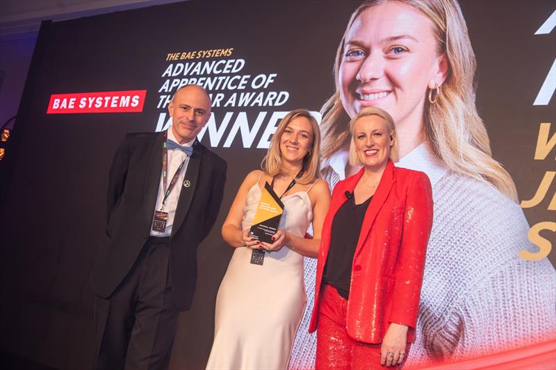 Williams Jet Tenders apprentice Anisha Roberts honoured with National Apprentice of the Year Award photo copyright Williams Jet Tenders taken at  and featuring the Marine Industry class