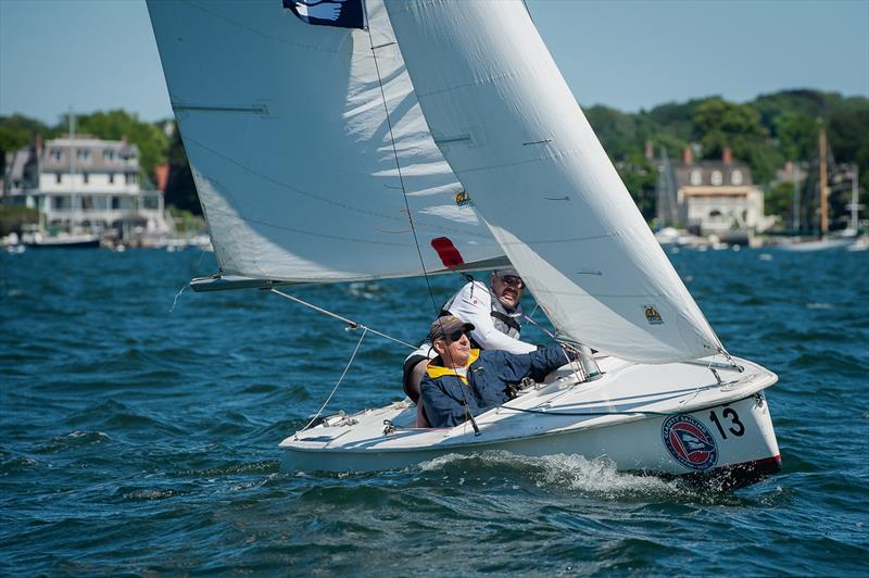 22nd Clagett Regatta Martin 16 3rd place JR Hardenburgh and Dan Scher photo copyright Clagett Sailing - Andes Visual taken at  and featuring the Martin 16 class