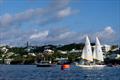 Eric Monnin and Johnie Berntsson in the final race in light conditions on Hamilton Harbour - 72nd Bermuda Gold Cup © Ian Roman / WMRT