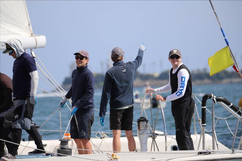 Ficker Cup 2023 final day photo copyright Bronny Daniels / LBYC taken at Long Beach Yacht Club and featuring the Match Racing class