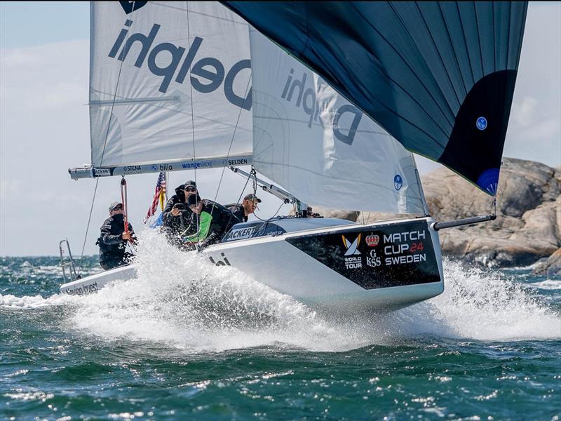 GKSS Match Cup Sweden Day 1: Chris Poole (USA) and Riptide Racing (crew Luke Payne, Mal Parker, Joachim Aschenbrenner) - photo © Niklas Axhede