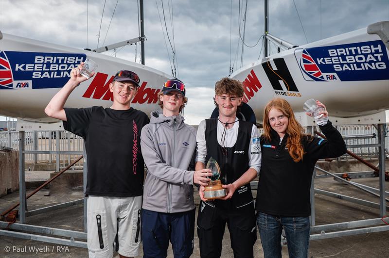 RYA Harken Youth Match Racing Championship - photo © Paul Wyeth / RYA