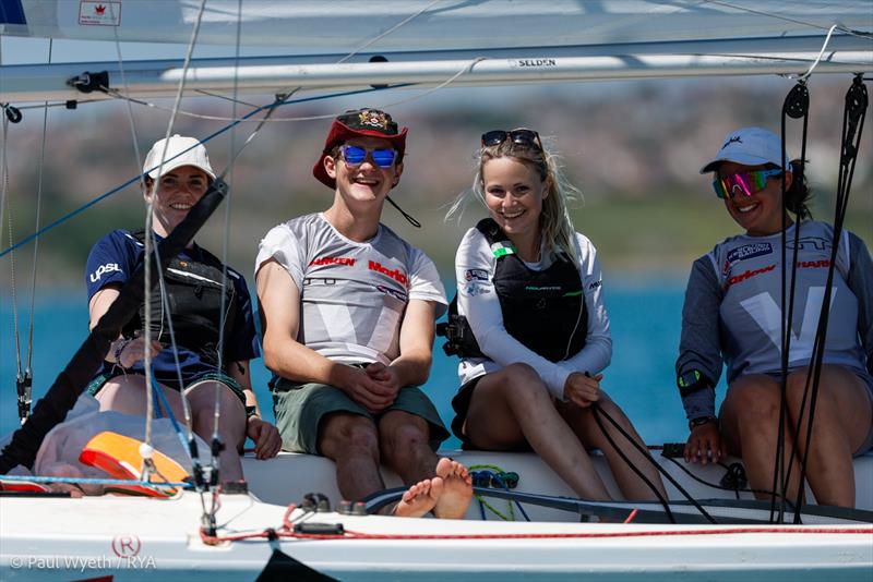 RYA Harken Youth Match Racing Championship - photo © Paul Wyeth / RYA