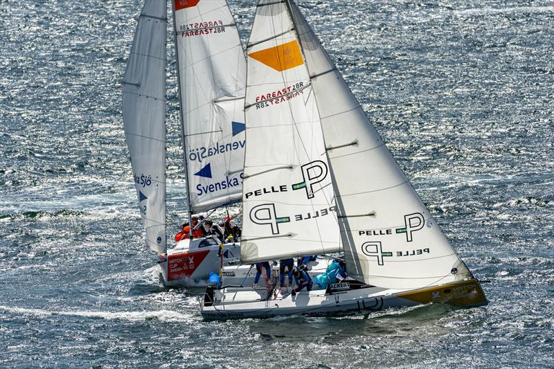 Nordea Women's Trophy at GKSS Match Cup Sweden photo copyright Simone Staff / WMRT taken at Royal Gothenburg Yacht Club and featuring the Match Racing class