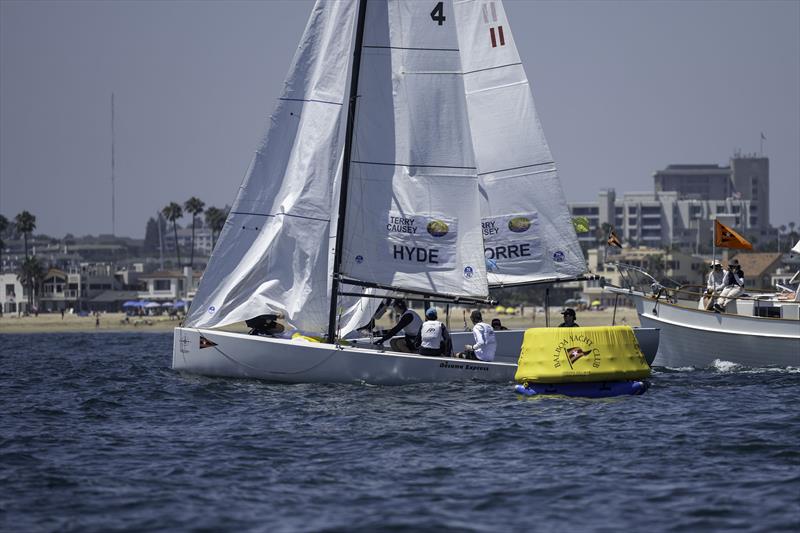 Josh Hyde (NZL) and MarcelloTorre (AUS) dial up at start - 57th Governor's Cup - photo © Tom Walker