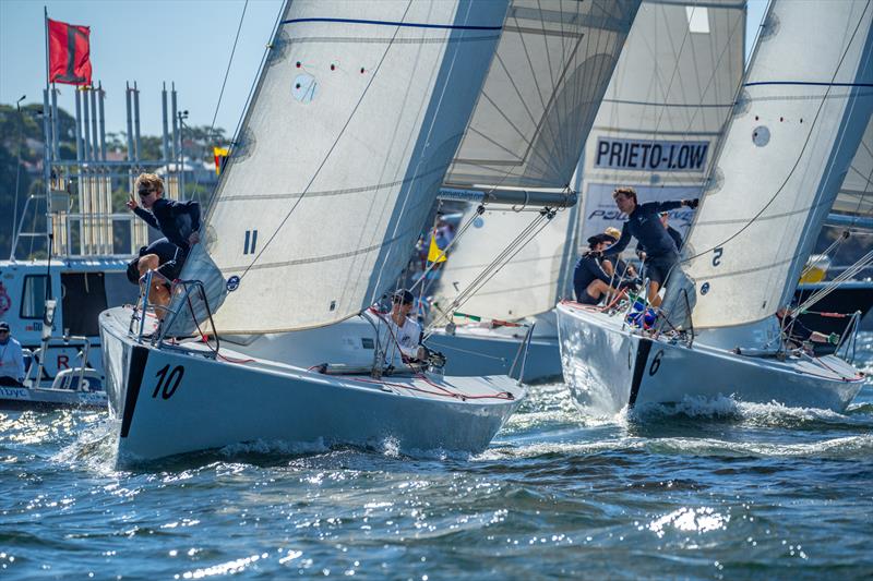 Warren Jones International Youth Regatta photo copyright Down Under Sail taken at Royal Freshwater Bay Yacht Club and featuring the Match Racing class