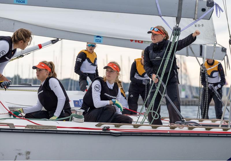 Julia Aarsten (NED) Team Out of the Box. Women's WMRT Denmark 2023 - photo © World Match Racing Tour