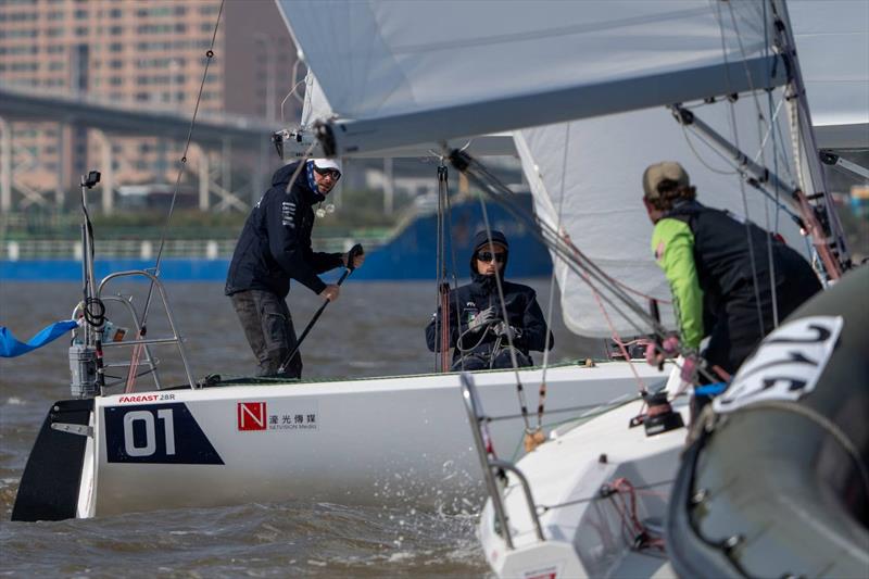 Rocco Attili, ITA/ RBYS Racing crew: Luca Meletani, Andrea Cinerari, Alberto Corneli, Livia Tarabella - Macao Match Cup day 3 photo copyright Ian Roman / WMRT taken at  and featuring the Match Racing class