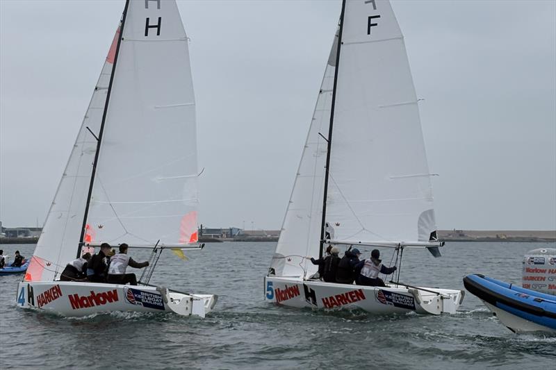 RYA Match Racing Series, Qualifier 1 photo copyright British Keelboat Sailing taken at Weymouth & Portland Sailing Academy and featuring the Match Racing class