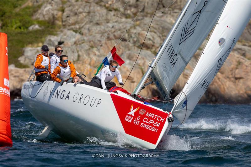 Team Out of the Box (NED) at the 2024 Nordea Women's Trophy photo copyright Dan Ljungsvik taken at  and featuring the Match Racing class