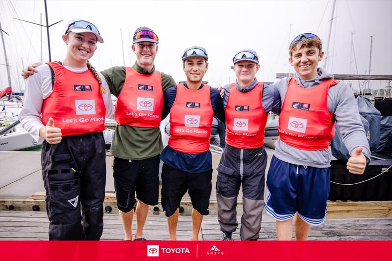 Quest Racing (Helm: Ethan Fong, Main: Hugo McMullen, Trim: Maddie Rist, Bow: Wilbur Stanley, Float: Lucas Day) - photo © Suellen Hurling / Live Sail Die