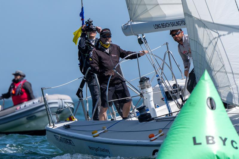 Dave Hood/ DH3 Racing representing the Long Beach Yacht Club - photo © Ian Roman / WMRT