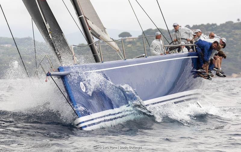 Now optimised for racing offshore, the Balcaen family's former Maxi 72 Balthasar has huge pedigree previously as Alegre, Caol Ila R then as Notorious photo copyright IMA / Studio Borlenghi taken at Yacht Club Italiano and featuring the Maxi 72 Class class