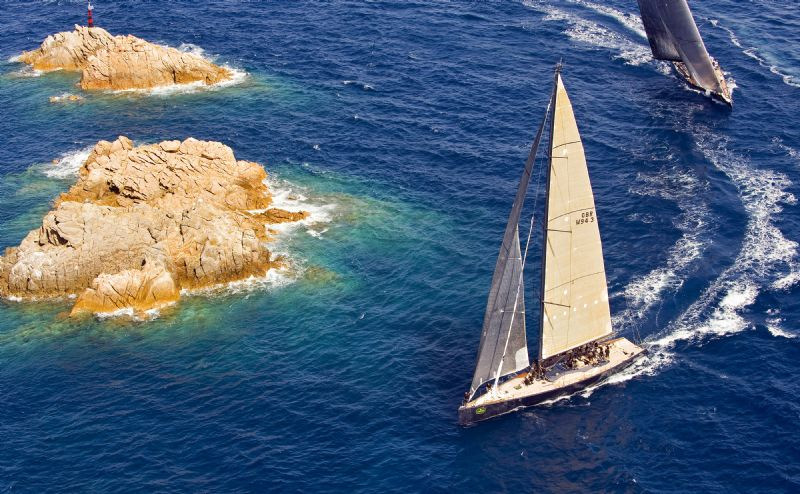 Another day in paradise during the 19th Maxi Yacht Rolex Cup photo copyright Kurt Arrigo / Rolex taken at  and featuring the Maxi class