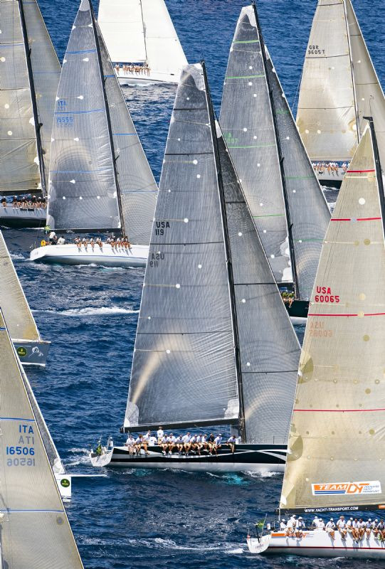 Another day in paradise during the 19th Maxi Yacht Rolex Cup photo copyright Kurt Arrigo / Rolex taken at  and featuring the Maxi class