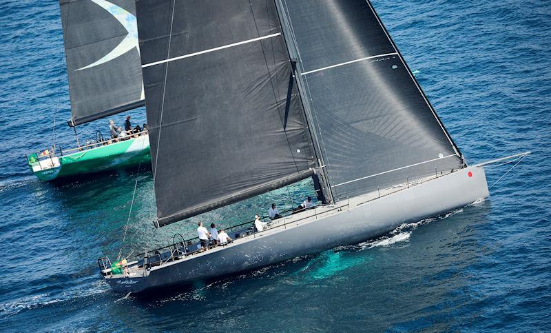 Rolex Giraglia: Peter Dubens' IRC Maxi European Champions on North Star with Jim Swartz's Vesper - photo © ROLEX / Studio Borlenghi