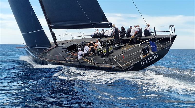 Overall Maxi A winner - Sir Peter Ogden's Maxi 77 Jethou - 2024 Loro Piana Giraglia - photo © IMA