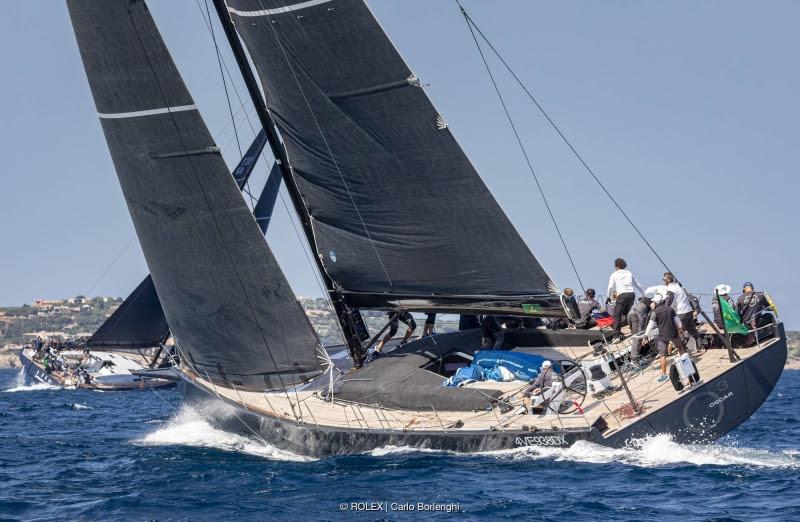 Oscar 3, provisional leader in the Maxi 3 class, Maxi Yacht Rolex Cup 2024 - photo © ROLEX / Carlo Borlenghi