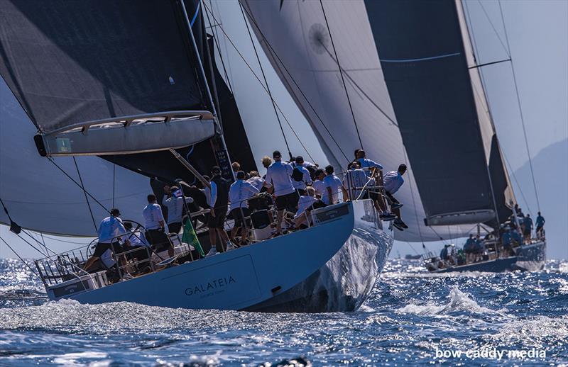 Galateia on the downwind leg - photo © Bow Caddy Media