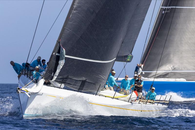 The brand new 82ft Capricorno of Alessandro Del Bono won today's second race at the Rolex IMA Maxi 1 World Championship - 2024 Maxi Yacht Rolex Cup and IMA Maxi 1 Worlds day 3 - photo © IMA / Studio Borlenghi