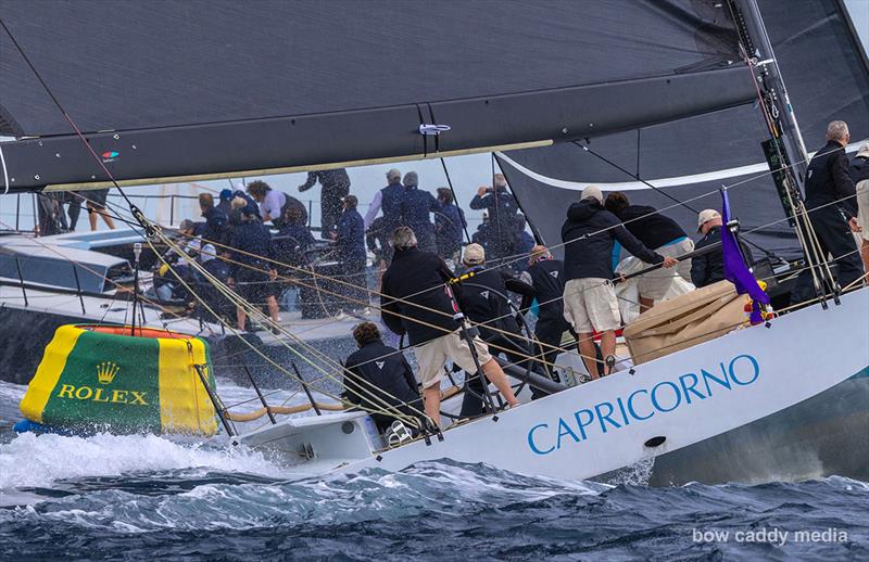 Capricorno follows Django HF round the bearaway mark - photo © Bow Caddy Media