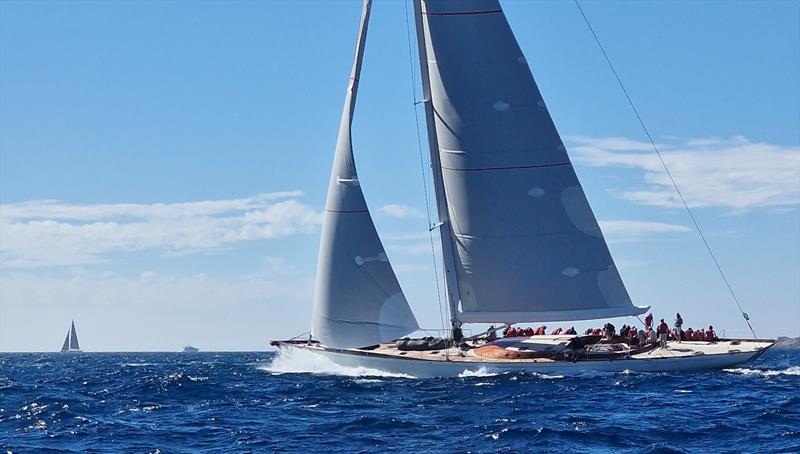 The magnificent modern classic Spirit Yachts 111 Geist on Les Voiles de Saint-Tropez Race Day 2 - photo © IMA