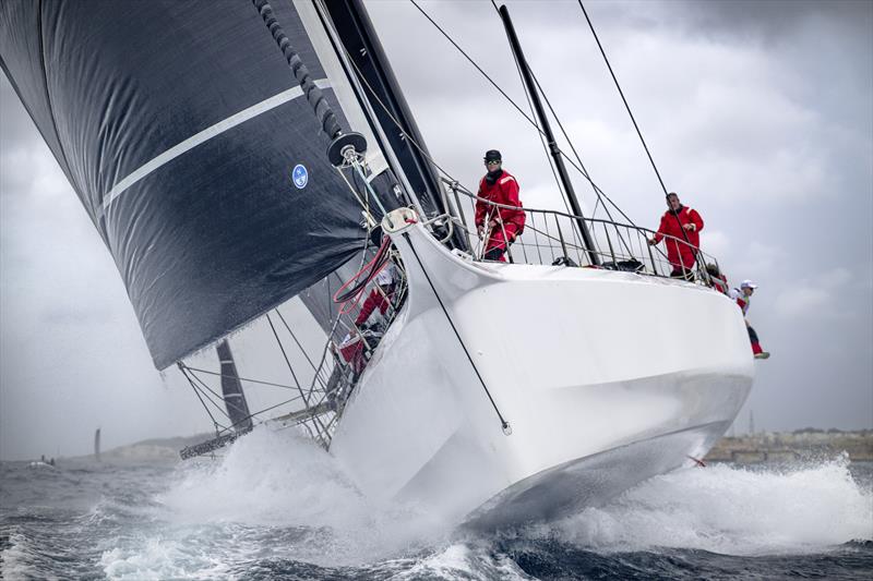 Lucky laid her demons to rest completing this year's race following her dismasting in 2023 photo copyright Rolex / Kurt Arrigo taken at Royal Malta Yacht Club and featuring the Maxi class