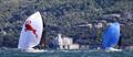 The Melges 24s racing in front of the Miramare Castle (Castello di Miramare) © YCA | Giovanni Tesei