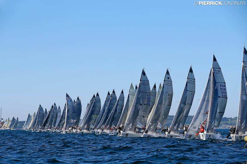 Melges 24 World Championship day 3 photo copyright Pierrick Contin / IM24CA taken at Middelfart Sailing Club and featuring the Melges 24 class