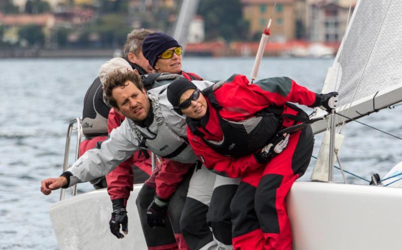 Michael Good's Cinghi-Aile on day 3 of the Melges 24 Copa Lino Favini photo copyright BPSE / Mauro Melandri taken at Associazione Velica Alto Verbano and featuring the Melges 24 class