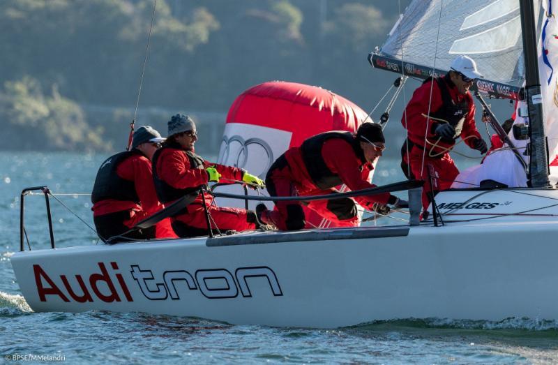 Riccardo Simoneschi's Audi tron on day 3 of the Melges 24 Copa Lino Favini - photo © BPSE / Mauro Melandri