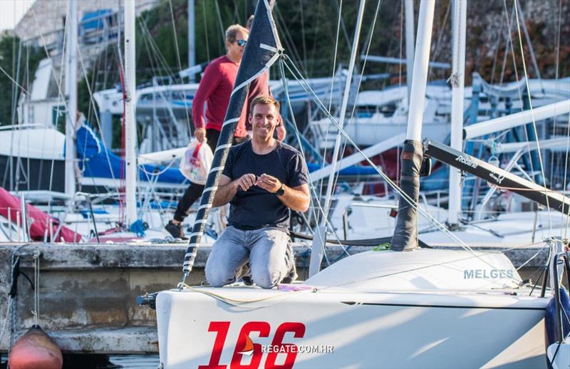 Filip Jurišic, the President of the Croatian Melges 24 Class Association and the owner of Strilica - JK Mornar, Split, Croatia  - photo © Hrvoje Duvancic – regate.com.hr