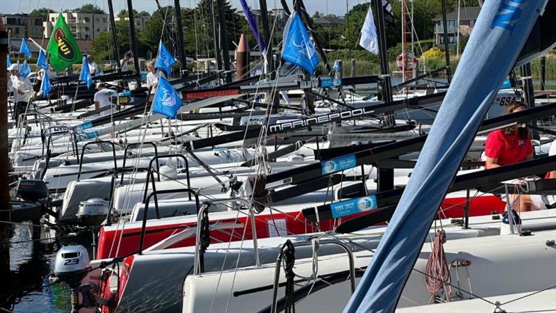 Celebrating 30 years of Melges 24 racing photo copyright Mick Knive Anderson taken at Fredericia Sejlklub and featuring the Melges 24 class